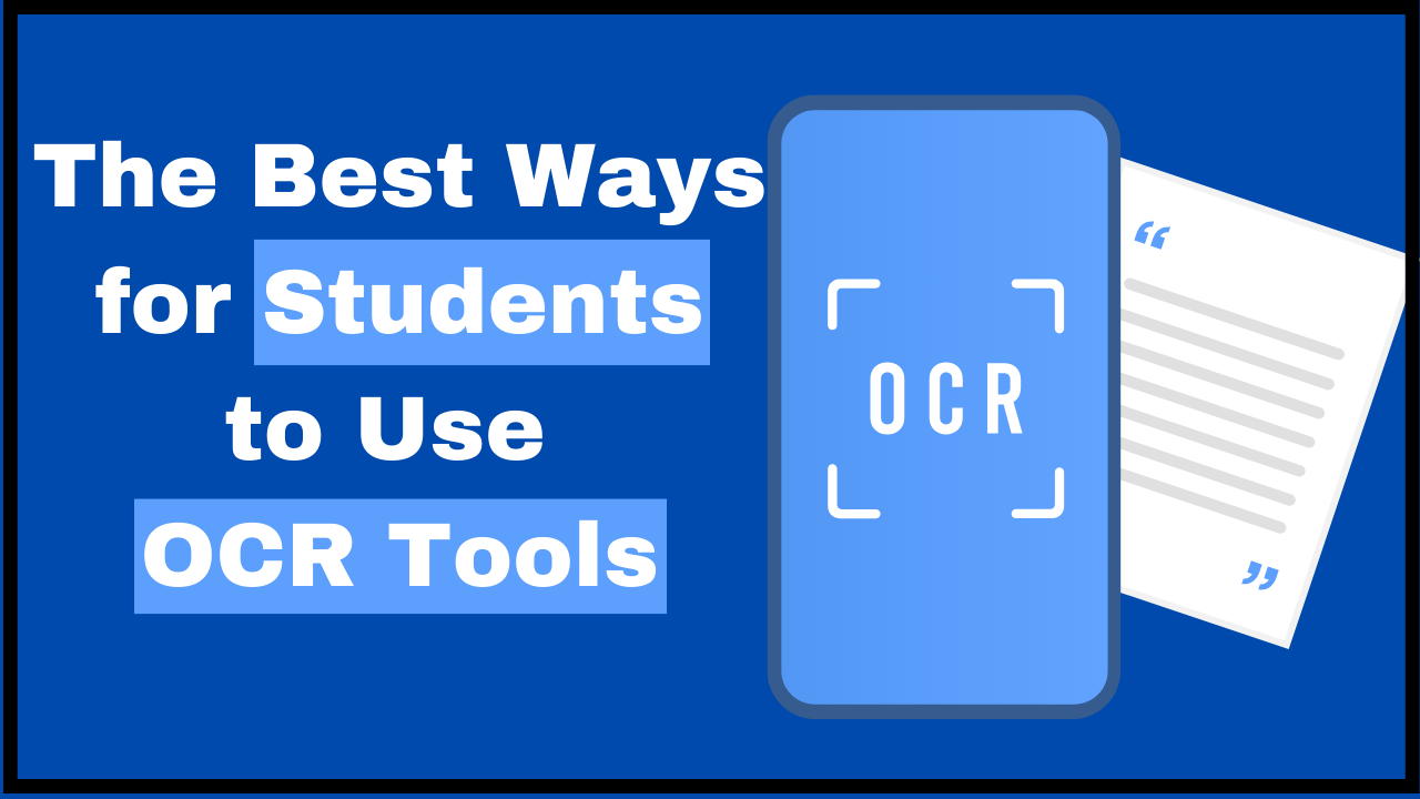 16 лучших способов использования инструментов оптического распознавания текста для студентов